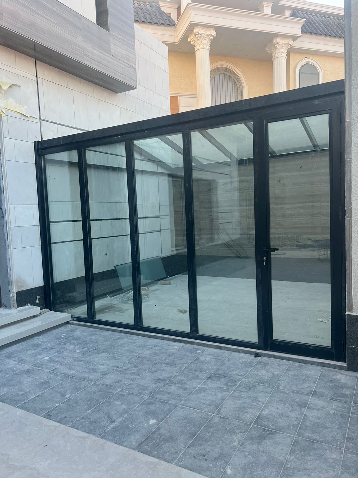 ابواب زجاج سيكوريت في الرياض إبداع بسعر مناسب 0559688774