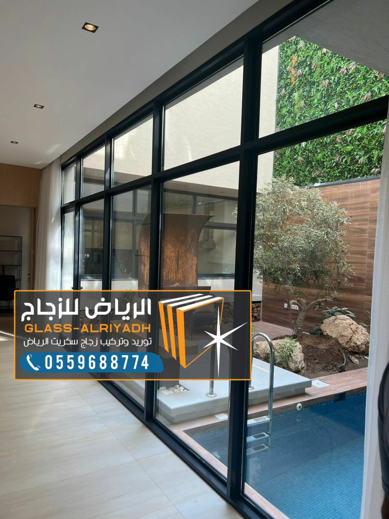 شركة تركيب دربزين زجاج بالرياض 0559688774 تفصيل دربزين زجاج